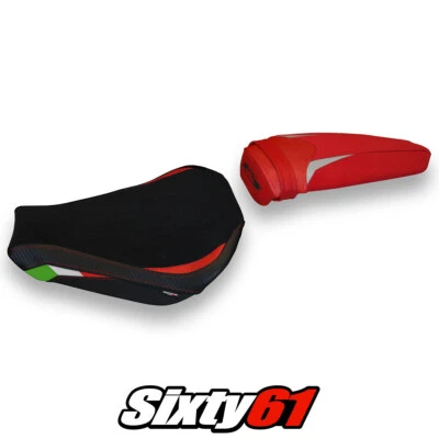 MV Agusta F3 2012-2021 2022 2023 2024 2025 Seat Cover Tappezzeria Red Black SE - Image 1 of 4