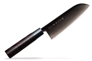 TOJIRO Zen BLACK DP Cobalt Alloy Steel Interrupt Santoku 165mm FD-1567 Japanese  - Picture 1 of 1