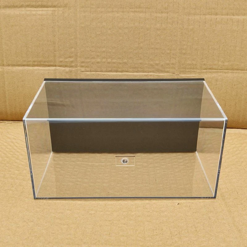 Display Boxes Acrylic Case Motorcycle Models Toys Car Transparent Dustproof 20cm - Image 1 of 4