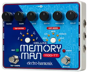 EHX Electro Harmonix Deluxe Memory Man w/ Tap Tempo 1100-TT - Bild 1 von 2