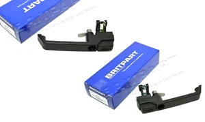 LAND ROVER DEFENDER 90 110 2007-2016 FRONT DOOR LH & RH PUSH BUTTON DOOR HANDLES - Foto 1 di 1