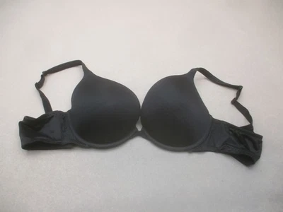 Sujetador push up 42C Cacique para mujer forrado negro con aros cierre trasero 10Q Foto 1 de 4