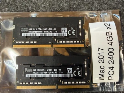 Apple iMac 27" 8GB OEM DDR4 2x4GB Modules 2400 PC4 - Image 1 of 3