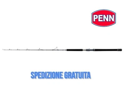 Canna Penn Battalion Solid Tuna Broume' mt 1.84 lb 50-100 Traina Barca - Immagine 1 di 4