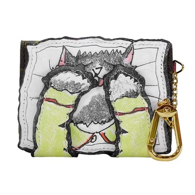 Cartera LOUIS VUITTON Pawket Marrón/Blanco (Blanco) Cuero de Vaca/Monograma Dorado... Foto 1 de 4