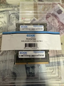 EDGE 8GB 2 x 4GB PC3-10600 Laptop SODIMM DDR3 1333 MHz 204pin Memory RAM - Picture 1 of 2