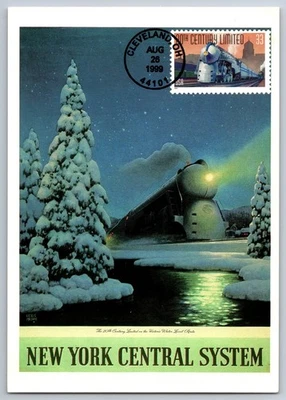 #3335 All Aboard 20th Century Limited FDC Maxi Card - Image 1 of 2
