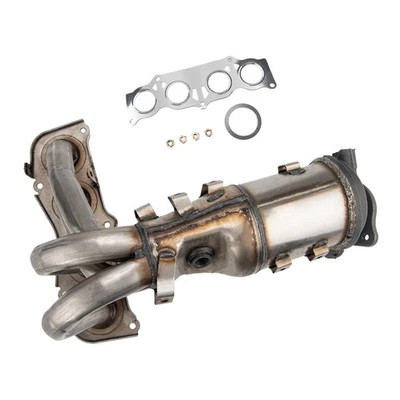 FOR 02-2006 TOYOTA CAMRY SOLARA CATALYTIC CONVERTER EXHAUST MANIFOLD W/GASKET - Image 1 of 4