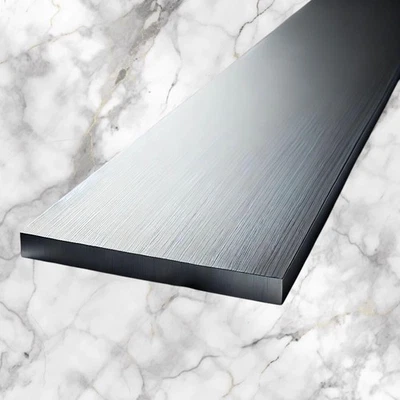 RINAG Gehärteter Messerstahl 500 x 50 x 3 mm 1.2235 (80CrV2) L2 Chrom-Vanadium Stahl