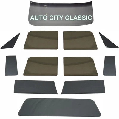 1968 1969 1970 1971 1972 Chevy GMC Suburban vidrio parabrisas laterales puerta trasera gris Foto 1 de 4