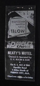 Neaty's Motel E. V. Boon & Son Opelika Road Phenix City AL Lee and Russell años 60 - Imagen 1 de 2
