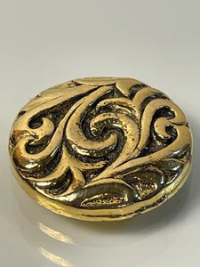 30 mm Concho Magnet Brosche, Türkis simulieren. Westernschmuck, Schal, Hutnadel - Bild 1 von 6