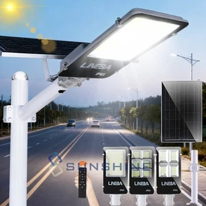 Lamparas Luz LED Solares de Calle Focos Exterior Sensor De light 8800W 5500W A++ - Picture 1 of 60
