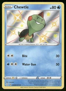 Pokemon Tcg Chewtle #SV028 Pokemon Shining Fates NM - Picture 1 of 2