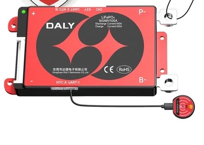 Daly Smart BMS 16S 48V 100A LiFePo4 Battery BMS with Balance Unit Only - Image 1 of 2