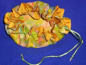 Stoffschmuck Reisetasche - VERSAND INKLUSIVE - Bild 1 von 3