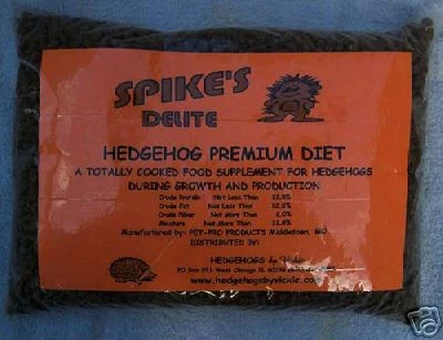 PET-PRO PRODUCTS Hedgehog Food: SPIKE'S DELITE PREMIUM-DIET 2.5lb