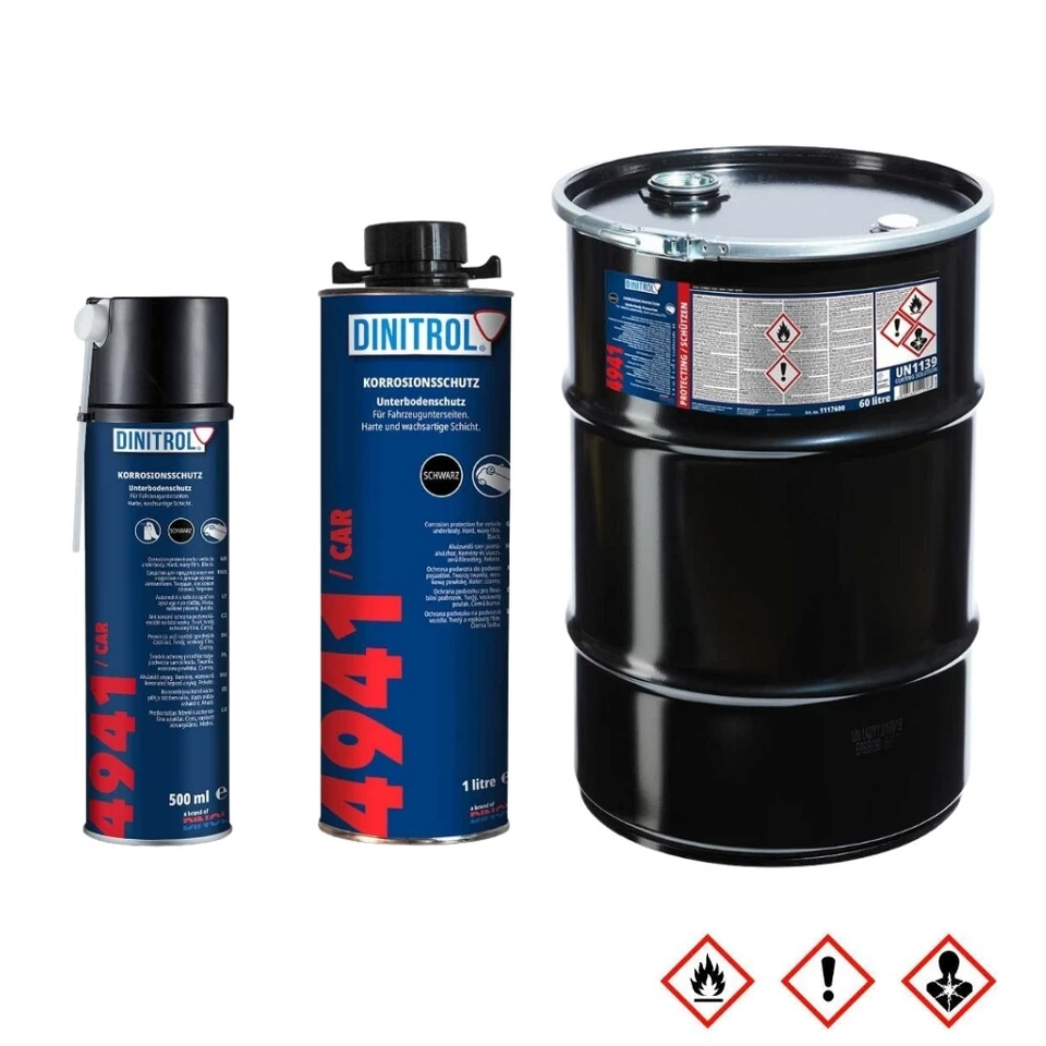 Dinitrol 4941 Unterbodenschutz stark korrosiv Rostschutz Korrosionsschutz - Bild 1 von 1