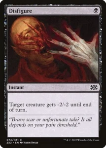 Disfigure Foil (074) Double Masters 2022 MTG Magic - Picture 1 of 1