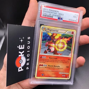 PSA 9 - MAGMORTAR Holo 2011 Call Of Legends Rare 16/95 Magmar Magby Mint - Picture 1 of 4