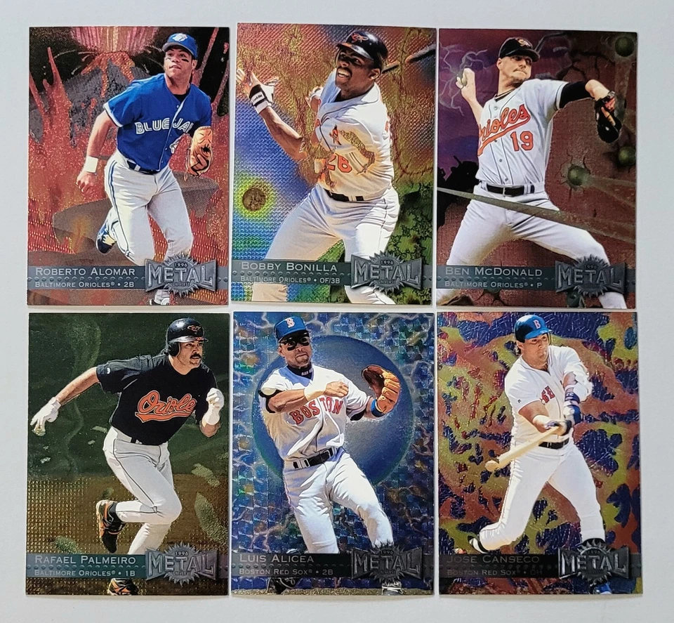 1996 Metal Universe MLB Baseball Cards U-Pick/Complete Your Set  - Image 1 of 1