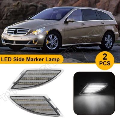 Front Bumper Turn Signal Lights SET for MERCEDES W251 R-Class R320 R350 R500 - Image 1 of 4