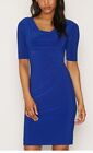 Elegant Ralph Lauren Stretch Jersey Blue  Carleton Dress size 12 RRP 145£
