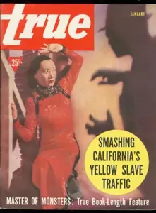 TRUE PULP-ENERO 1939-TRÁFICO ESCLAVO AMARILLO-MONSTRUOS-ADICTO EN MUY BUEN ESTADO/CASI NUEVO - Imagen 1 de 1