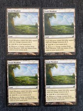 MTG Uncommon Vivid Meadow x 4 NM - Lorwyn Magic The Gathering