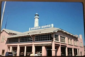 Foto original vintage diapositiva puerto casa de pescadores muelle Monterey California 76 - Imagen 1 de 1