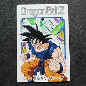 Goku VS Freezer No. 43 Dragon Ball Z Gummy Card Bandai 2004 Japanese Exc/Nm - Imagen 1 de 6