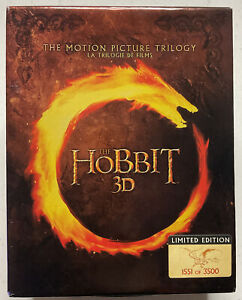 Hobbit The Motion Picture Trilogy Limited Edition(3D+Blu-ray+DVD 15-Disc Set)