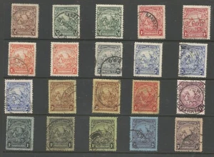 Barbados SG229--35 1925-35 GV set inc all listed perfs& shades (exc 2/6d) c£125 - Picture 1 of 1