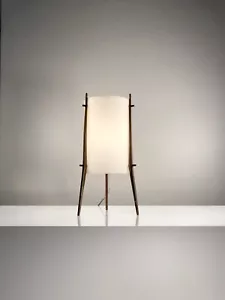 1950 ALFAPLEX LAMPE MODERNISTE SCANDINAVE DANSK Stilnovo Arteluce Disderot - Bild 1 von 9
