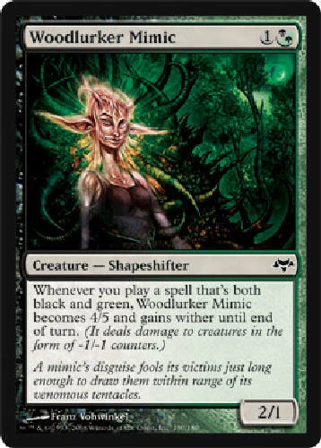 WOODLURKER MIMIC Eventide MTG Magic the Gathering Cards DJMagic - Image 1 of 1