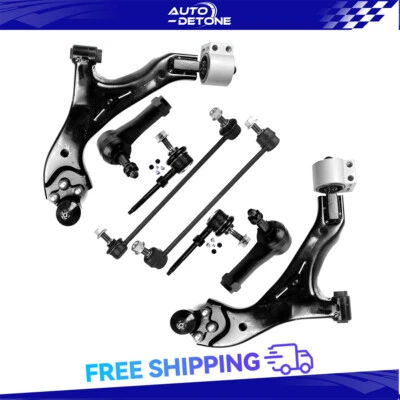 8 Front Lower Control Arm Sway Bar Link Suspension Kit For Chevrolet Saturn Vue Foto 1 de 4