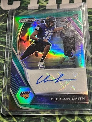 2021 Prizm Draft Picks Elerson Smith rookie auto, silver - Image 1 of 2