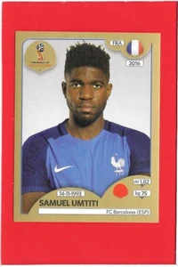WC RUSSIA Gold 2018 Panini Figurina-Sticker n. 198 - FRANCE - SAMUEL UMTITI - Imagen 1 de 4