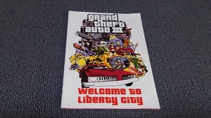 Grand Theft Auto III Liberty City - Sony Playstation 2 - Solo manual - Imagen 1 de 2