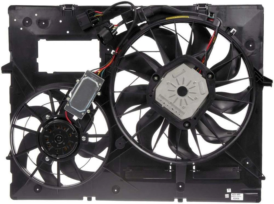 Conjunto de ventilador de refrigeración del motor Dorman 621-451 para 03-06 Porsche Cayenne Foto 1 de 2