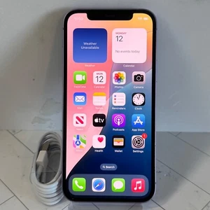 Apple iPhone 12 64GB A2172 Purple Unlocked (any carrier) #H262 - Zdjęcie 1 z 14
