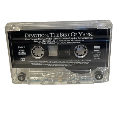 Yanni Devotion The Best Of Yanni (Cassette ONLY 1997)Private Music 01005-82153-4 - Image 1 of 3
