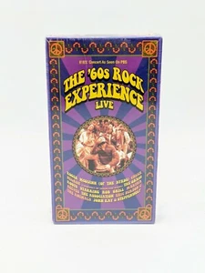The '60s Rock Experience Live [VHS]-RARE FACTORY SEALED NEW - Picture 1 of 3