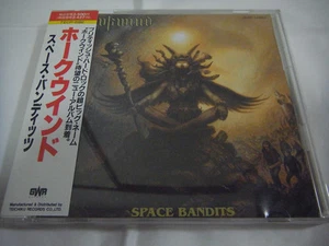 HAWKWIND-Space Bandits JAPAN 1st.Press w/OBI Motorhead Pink Floyd Pink Fairies - Foto 1 di 7