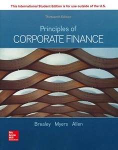 ISE Principles of Corporate Finance - Richard A. Brealey Book - Picture 1 of 1