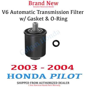 Genuine OEM Honda Pilot Automatic Transmission Filter ATF 03-04 Trans - Picture 1 of 2