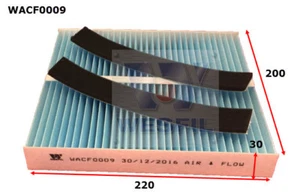 WESFIL CABIN FILTER FOR Nissan X-Trail 2.5L 2001-09/07 WACF0009 - Picture 1 of 1