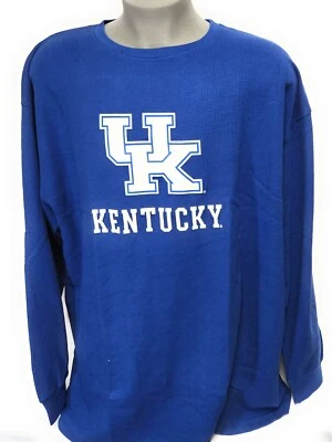 Mens NCAA Fanatics Univ Kentucky Wildcats Long Sleeve Big & Tall Waffle Shirt - Image 1 of 3