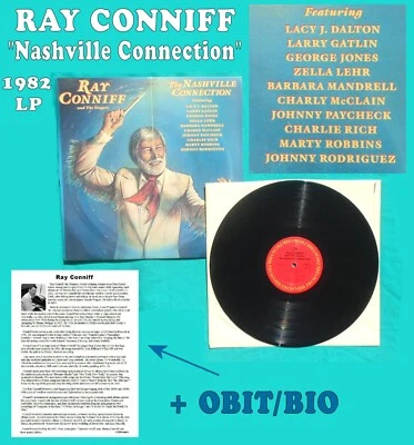Ray Conniff LP "Nashville Connection" Featuring Country Musicians Good Condition - Image 1 of 4