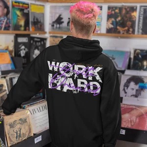What's Your Hustle? WORK HARD "HUSLTE ORIENTED" Everyday Hoodie | Heavy Cotton | - Picture 1 of 26